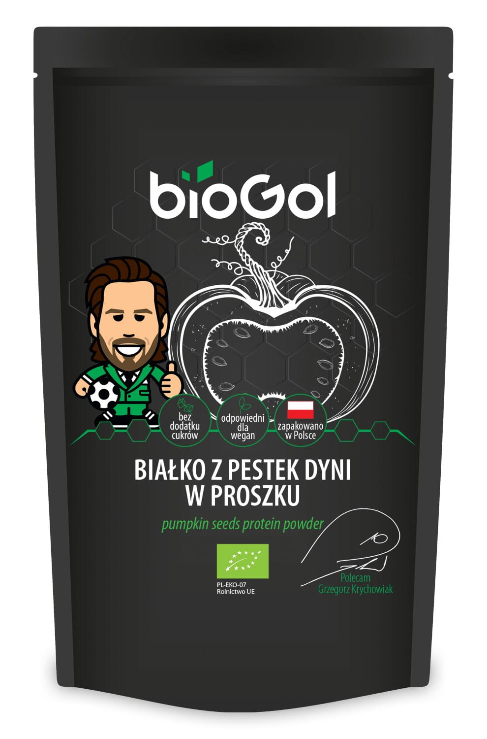 Kürbiskernproteinpulver BIO 500 g - BIOGOL - Biogo.de