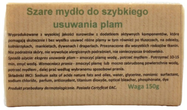 Seife zur schnellen Fleckentfernung 150 g CARMEN - Biogo.de