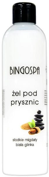 Duschgel weiße Tonerde Mandeln 300 BingoSpa - Biogo.de