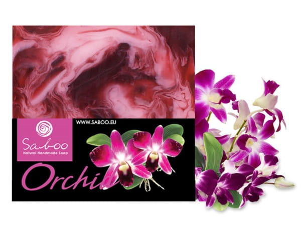 Natürliche Orchideenseife 100 g SABOO - Biogo.de