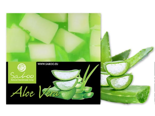 Natürliche Aloe Vera Seife 100 g SABOO - Biogo.de