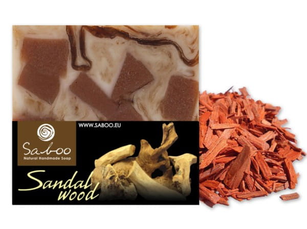 Natürliche Sandelholzseife 100 g SABOO - Biogo.de