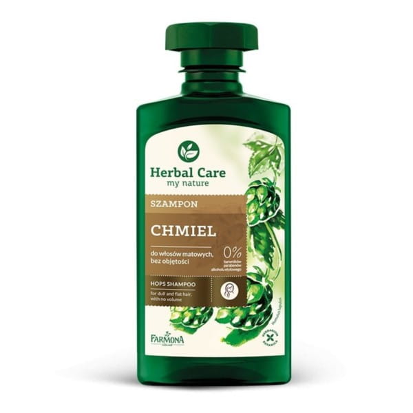 Hopfenshampoo 330 ml HERBAL CARE mattiertes Haar - Biogo.de