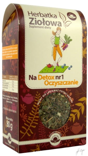Kräuter Detox Tee Nr. 1 reinigend 80g NATURE VITA - Biogo.de