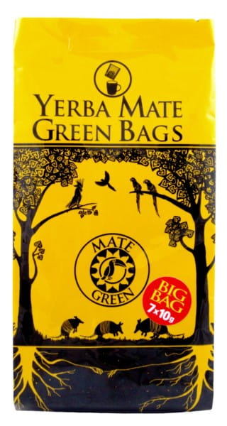 Yerba Mate grün Despelada Big Bag 7x10 - Biogo.de