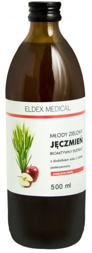 Junge Gerste 500ml Flüssigkeit KLIMUSZKO - Biogo.de