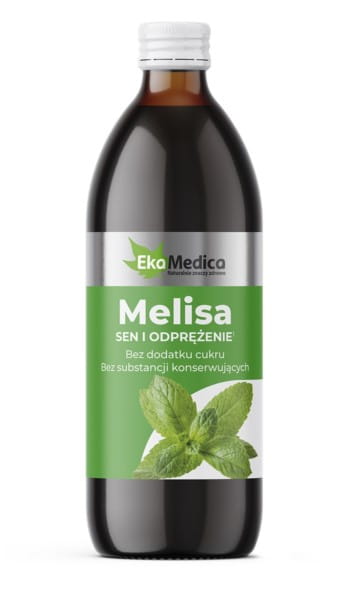 Zitronenmelisse 500ml Saft 100% EKAMEDICA - Biogo.de