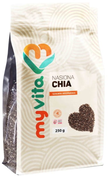 250g Chiasamen senken MYVITA den Blutdruck - Biogo.de