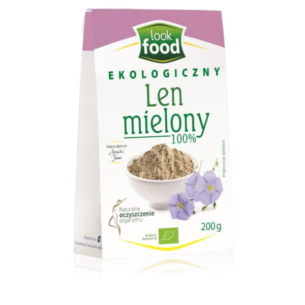 Look food gemahlener Flachs 100% BIO 200 g - Biogo.de