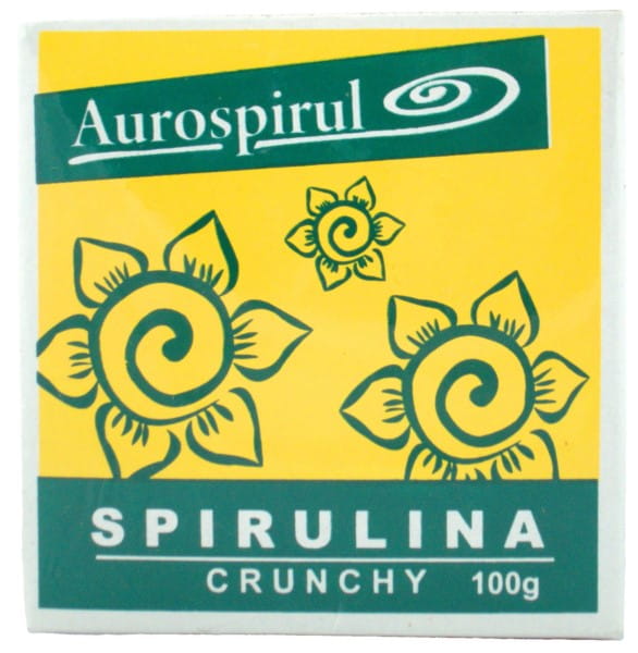 Spirulina crunchy 100 g reinigt AUROSPIRUL - Biogo.de