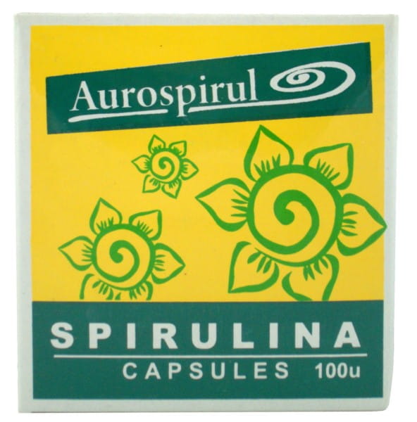 Spirulina 100 Kps. Reinigt entsäuert AUROSPIRUL - Biogo.de