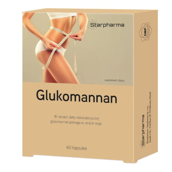 Glucomannan 60 Kapseln Gewichtsverlust STARPHARMA - Biogo.de