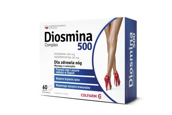 Diosmin-Komplex 500 60 Tabletten COLFARM - Biogo.de