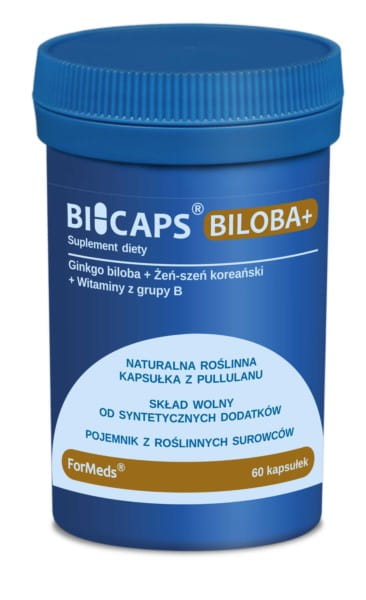 Bicaps biloba + 60 Kapseln FORMEDS Nervensystem - Biogo.de
