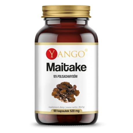 Maitake 90 Kapseln Senkt den Blutdruck und den YANGO-Zucker - Biogo.de