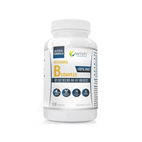 Vitamin B-KOMPLEX 120 Kapseln WISH - Biogo.de