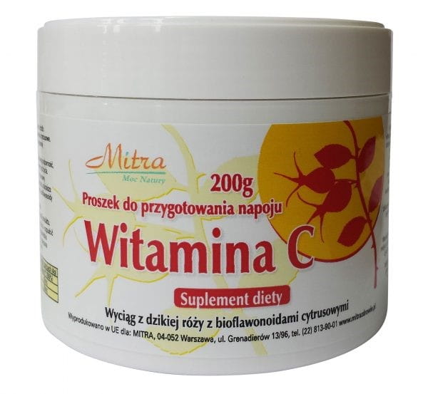 Vitamin C 200 g Wildrose Immunität MITRA - Biogo.de