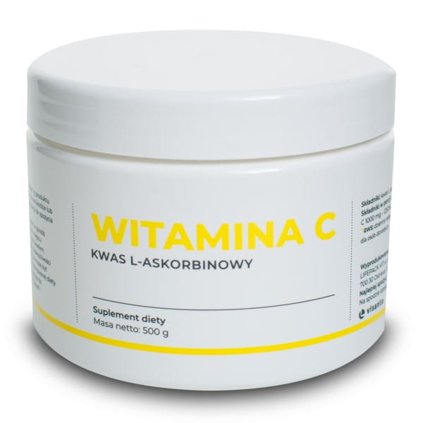 Vitamin C 100 % L - Ascorsäure. 500 g VISANTO - Biogo.de