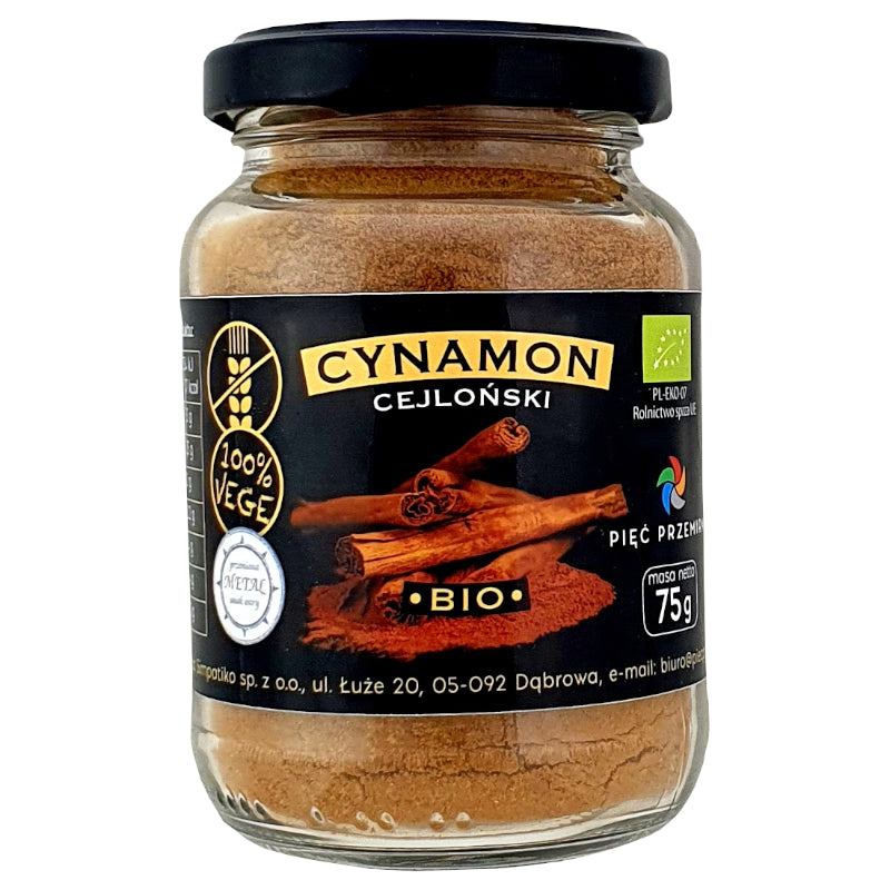 BIO Ceylon Zimt 75g FÜNF ÄNDERUNGEN - Biogo.de