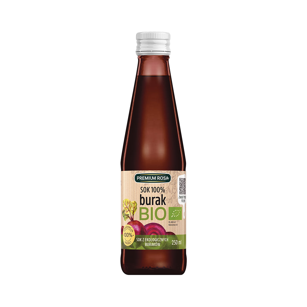 Rübensaft 100% BIO 250 ml - PREMIUM ROSA - Biogo.de