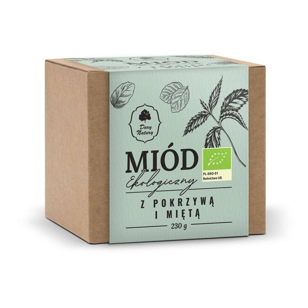 MULTIPLE BLUMENNEKTAR HONIG MIT NESSEL UND MINZE BIO 230 g - GESCHENKE DER NATUR - Biogo.de