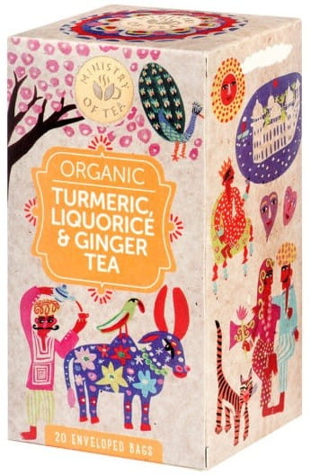 BIO TEE MIT KIRSCHE, LIKRESSE UND INGWER (20 x 1,75 g) 35 g - MINISTERIUM FÜR TEE - Biogo.de