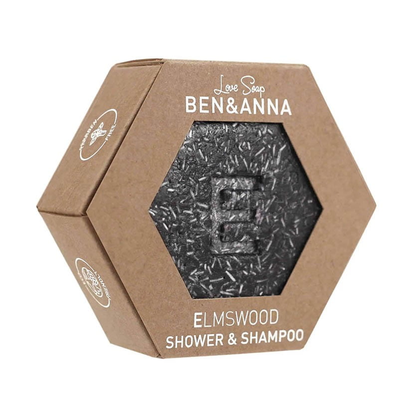 2in1 SHAMPOO UND DUSCHGEL ELMSWOOD ECO CUBE 60 g - BEN & ANNA - Biogo.de