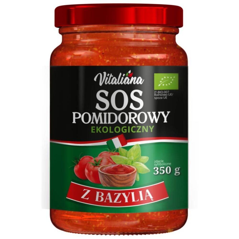 Sauce Tomate Basilikum Vitaliana 350 g Bio - NaturAvena - Biogo.de