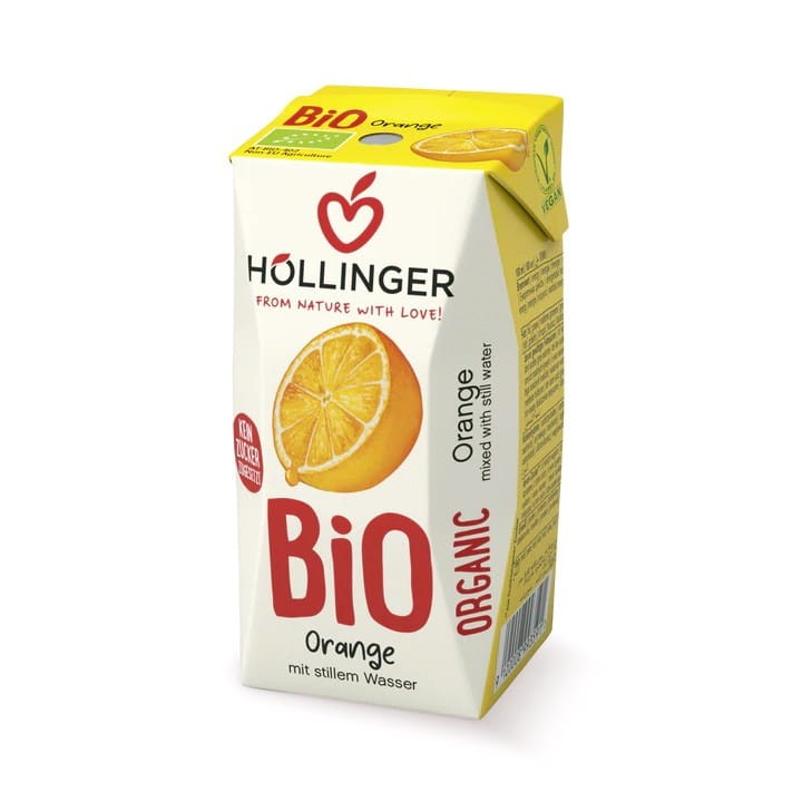 ORANGENEKTAR OHNE ZUCKERZUSATZ BIO 200 ml - HOLLINGER - Biogo.de