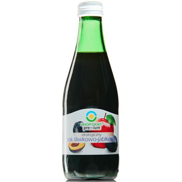 Pflaumen- und Apfelsaft BIO 300 ml - BIO LEBENSMITTEL