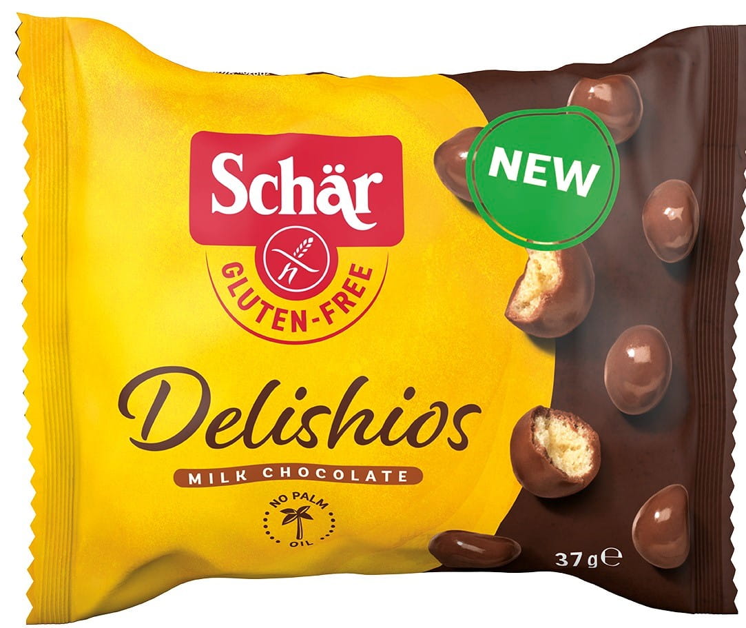 Delishios Gluten Free Chocolate Crunchy Balls 37 g SCHÄR