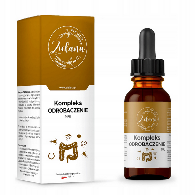 Bylinný komplex na odčervení 50ml ZELENÝ Main Image