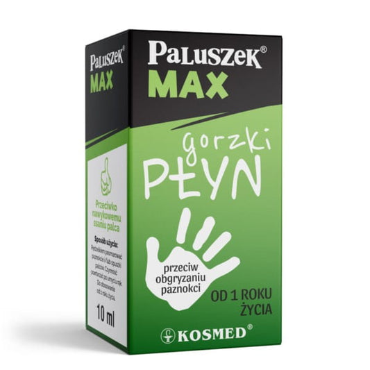 KOSMED Paluszek MAX Bitter flüssig, 10 ml, braune Flasche mit Dosierspumpe, für medizinische Anwendung