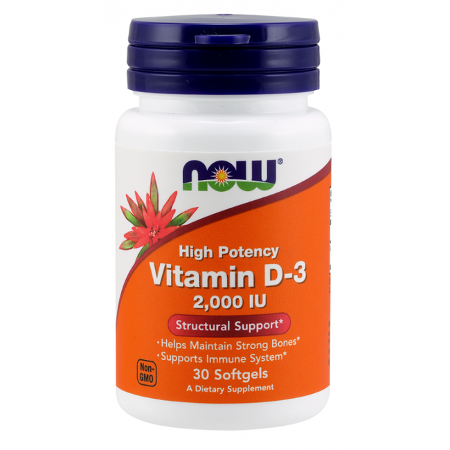 Vitamin D3 2000 IE 50 mcg (30 kapslar) Main Image