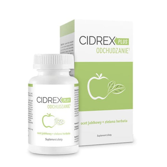 Ekamedica Cidrex Plus 80 Kapseln, medizinische Nahrungsergänzung in Flasche, für Gesundheit und Wohlbefinden