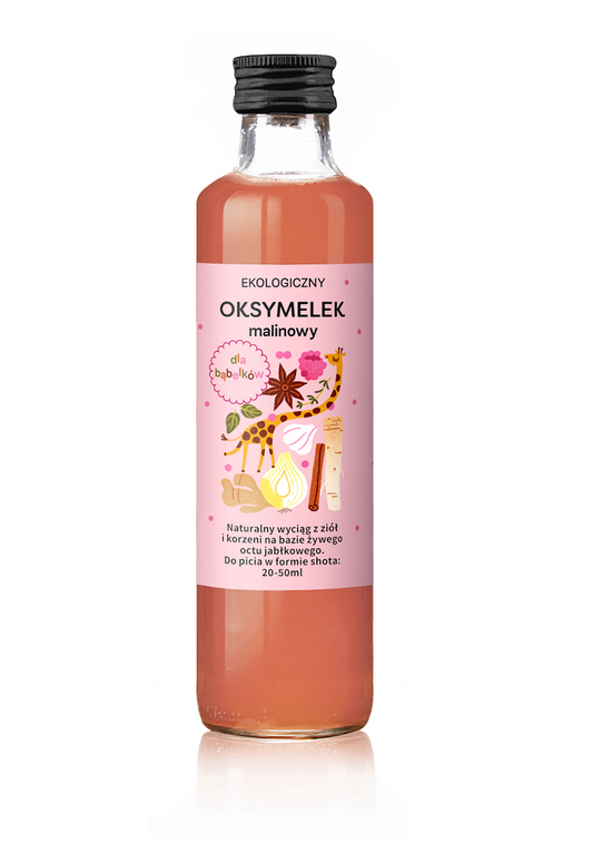 Bio Malinium für Babys von DELIKATNA in 250 ml Flasche, kindgerechtes Produkt mit frischer, natürlicher Optik.