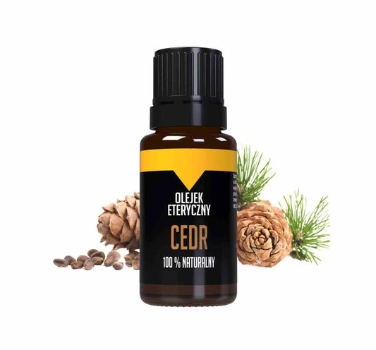 Ätherisches Zedernöl von Bilovit in einer 10ml Flasche, naturbelassenes Zedernöl für Aromatherapie und Wellness.