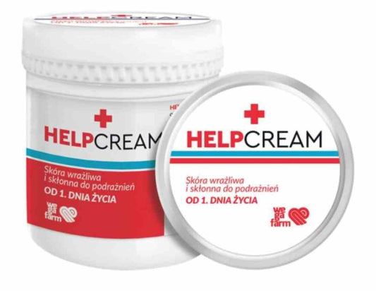 WegaFarm Hilfscreme in 100g, cremige Textur und praktische Verpackung, ideal für Hautpflege und Schutz.