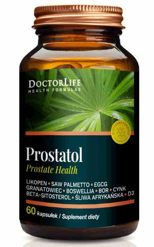 Drei Packungen Doktor Life Prostatol Kapseln von Dystrybutor Biogo.pl, natürliche Nahrungsergänzung gegen Prostatabeschwerden