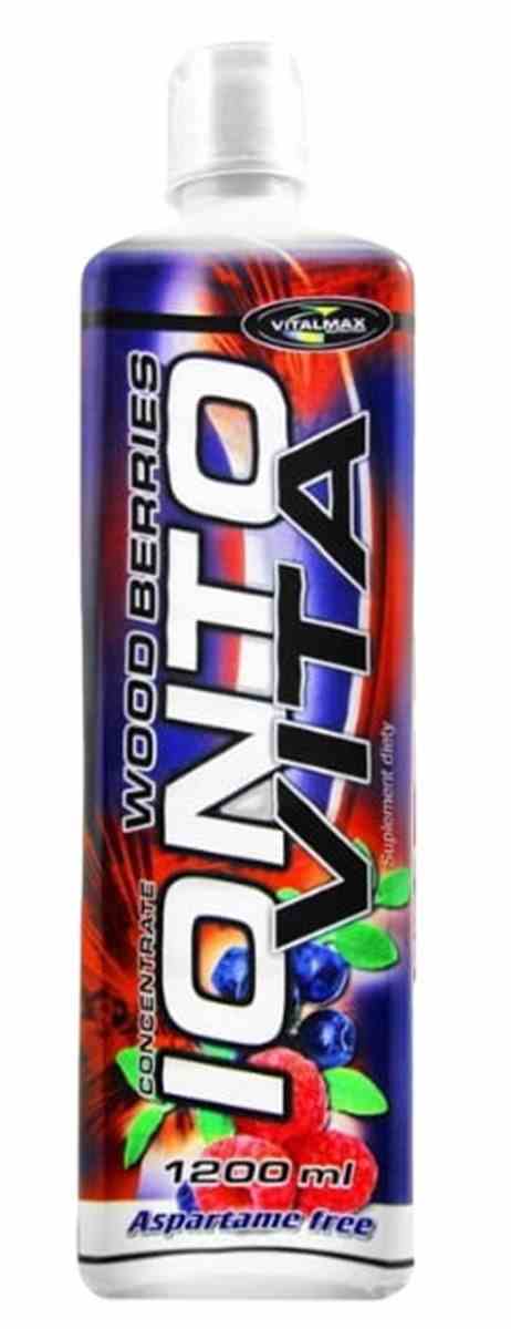Vitalmax Ionto Vitamin Drink flüssig mit Waldfruchtgeschmack, 1200 ml, Nahrungsergänzungsmittel von Dystrybutor Biogo.pl