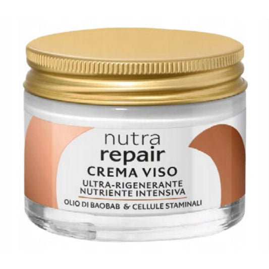 Gesichtscreme von ATHENA’S L'Erboristica Nutra Repair, 50 ml, mit feuchtigkeitsspendender und regenerierender Wirkung, in Tubenverpackung