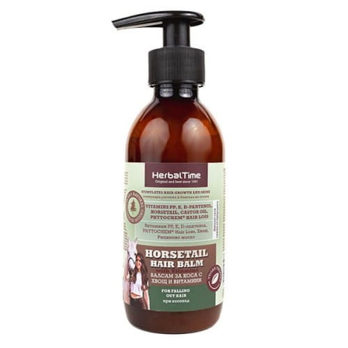 Haarbalsam mit Schachtelhalm von Herbal Time in einer Box, für gesundes Haar, von Biogo.pl.