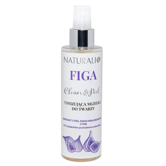 Naturalis Feige Toning Face Mist von Dystrybutor Biogo.pl, 200 ml, erfrischendes Gesichtsspray mit Feigenextrakt.