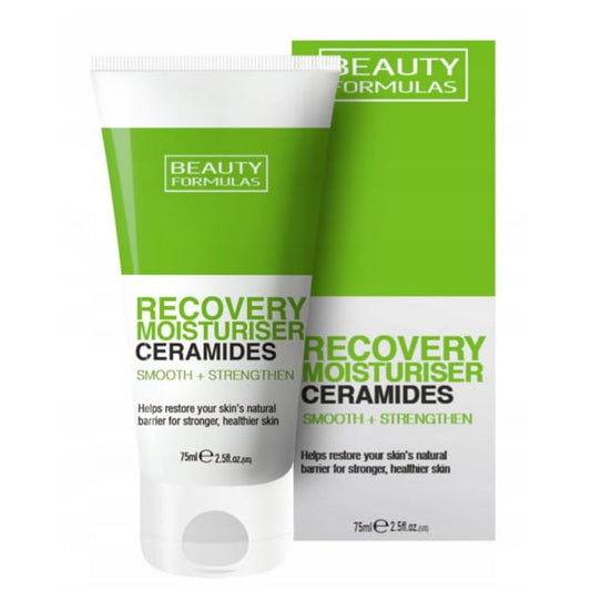 Hautregenerierende Beauty Formulas Cremé mit Ceramiden, für trockene und empfindliche Haut, in 75 ml Tube, sichtbar im Bild