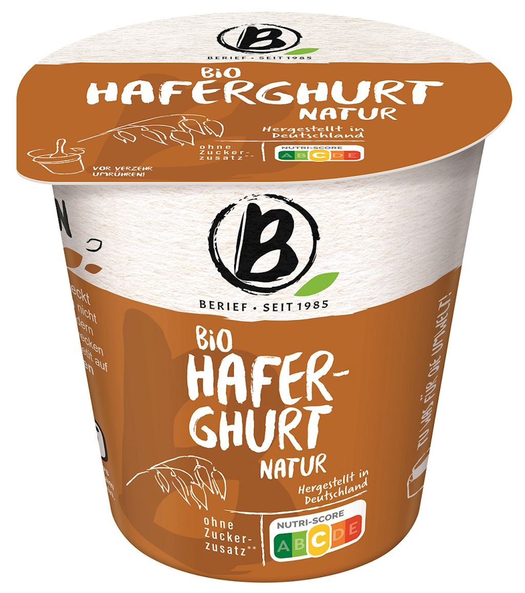 Natürliches Haferprodukt BIO 150 g - BERIEF - Biogo.de
