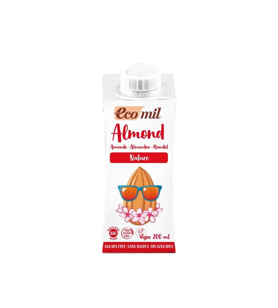 Almond drink without sugar BIO 200 ml ECOMIL