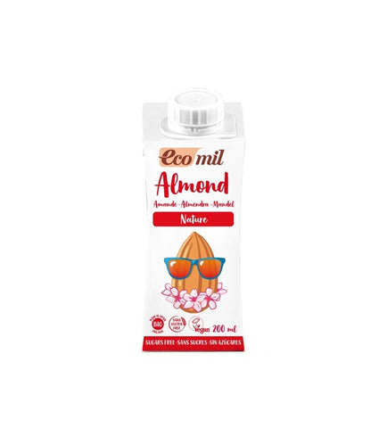 Almond drink without sugar BIO 200 ml ECOMIL