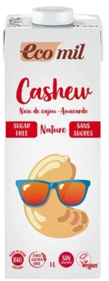 Cashew nut drink without sugar ORGANIC 1000 ml ECOMIL