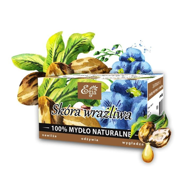 Naturlig kalitvål med sheasmör 80g ETJA Main Image