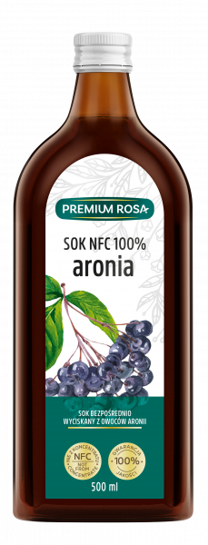 Aroniasaft 500 ml PREMIUM ROSA - Biogo.de